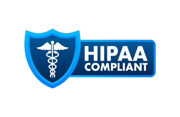 HIPAA-compliant checkmark badge icon